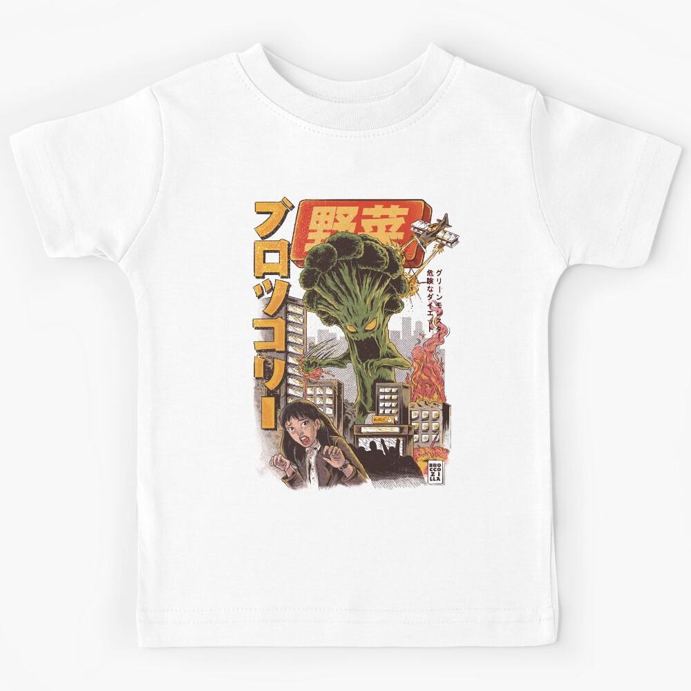 THE BROCCOZILLA Kids T-Shirt 130