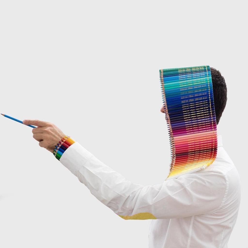 Caran Pablo Buntstifte 40 Farbset d'Ache 0666-340 auf Ölbasis