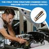 Manual High Pressure Grease Gun Tool with Whip Hose, Automotive Lubrication Applicator for  Mechanics Construction Technicians