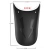 Universelle Extension garde-boue avant / arrière moto KE28 noir