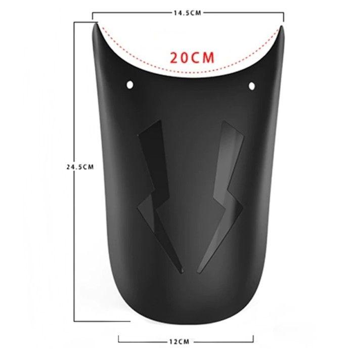 Universelle Extension garde-boue avant / arrière moto KE28 noir