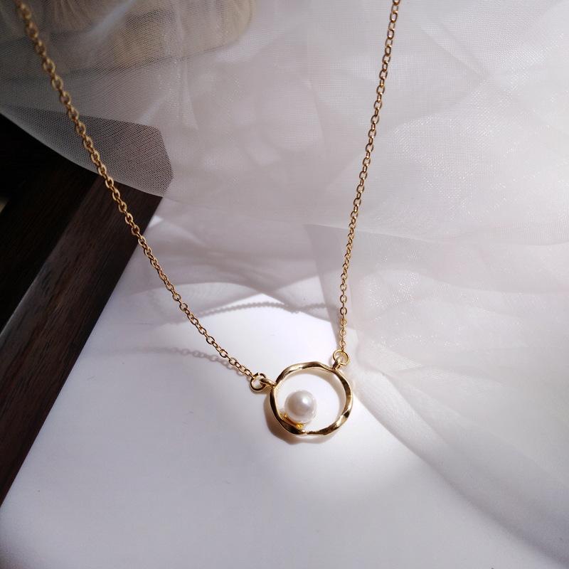 Sweet Girls Elegant Thin Chain Necklace 