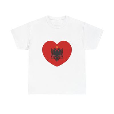 Bandiera del Cuore dell'Albania 1946-1992 - Maglietta
