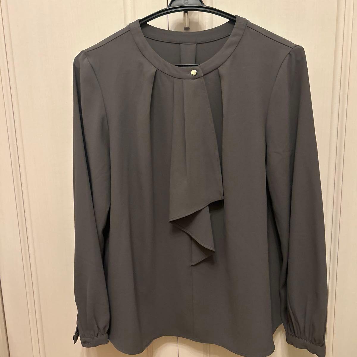 Rope Picnic Gray Long Sleeve Blouse 38