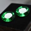 18.10 Ct Natural Tsavorite GARNET Green Oval Shape   Loose Gemstone Pair