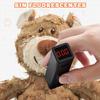Dog Companion for Chewers Indestructible Bear Toy Resistant Squeaky Dog Toys Heavy Chewers Stuffed Plush Dog Toys for Aggressive