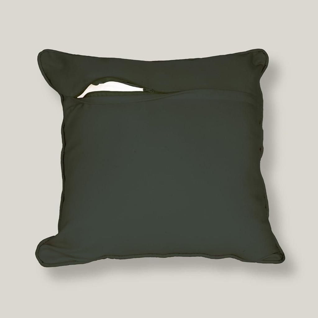 Satin-Kissenbezüge mit Lotus- und Goldverzierungen – 40x40 cm Dekorative 5er-Packung für Wohnzimmer, Salon