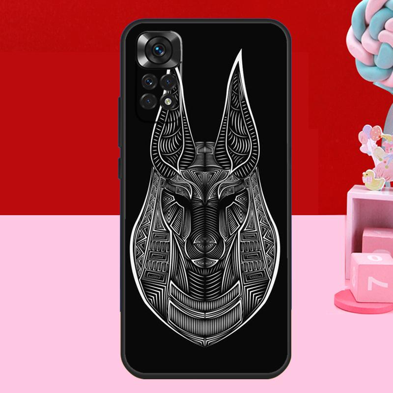 Egypt Nefertiti Anubis Ankh Case For Xiaomi Redmi Note 14 13 12 11 10 15 Pro Plus Redmi 15 C 10C 12C 13C 14C Soft Cover