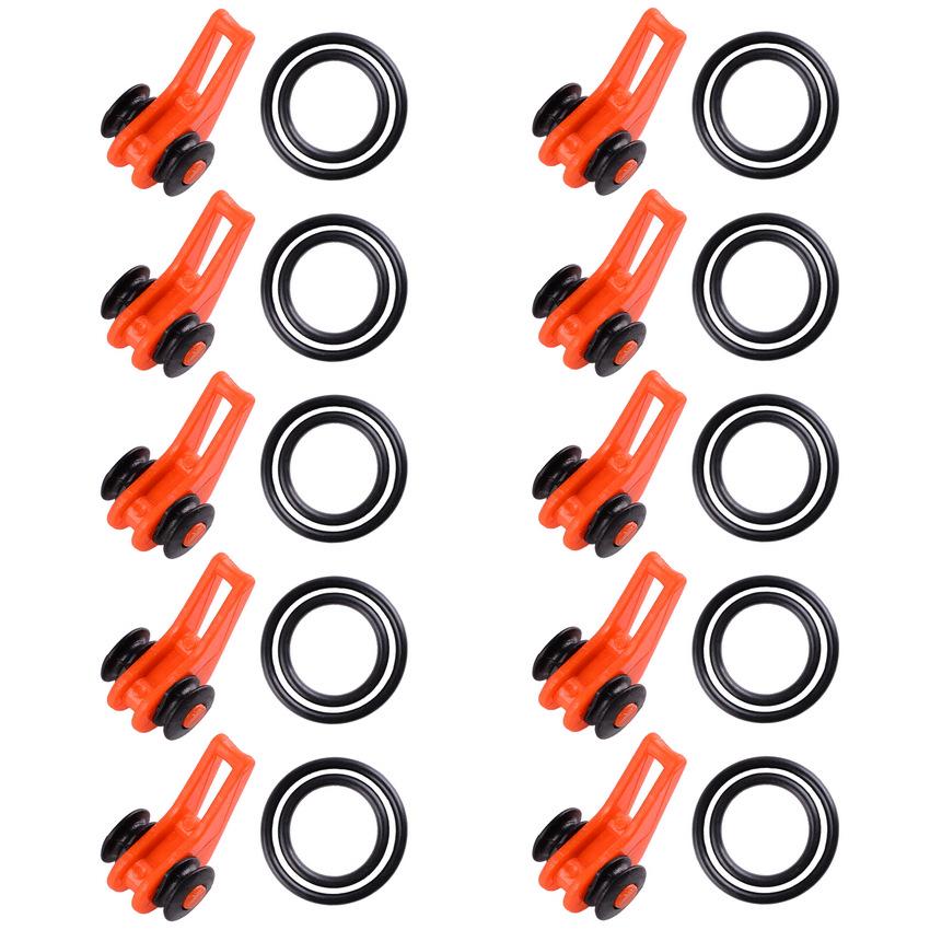 Angelhaken- & Köder-Set mit Köderzubehör