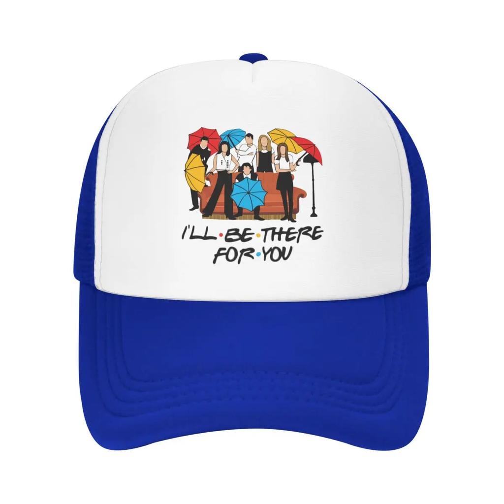 Custom Classic Unisex Friends TV Show Trucker Hat Adult Adjustable Baseball Cap Women Unisex Outdoor Trucker Cap