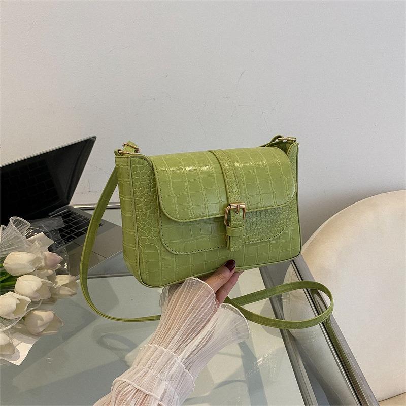 Bag Women's New Fashion Retro Small Square Bag Niche Texture Versatile Shoulder Bag Messenger Bag Trend