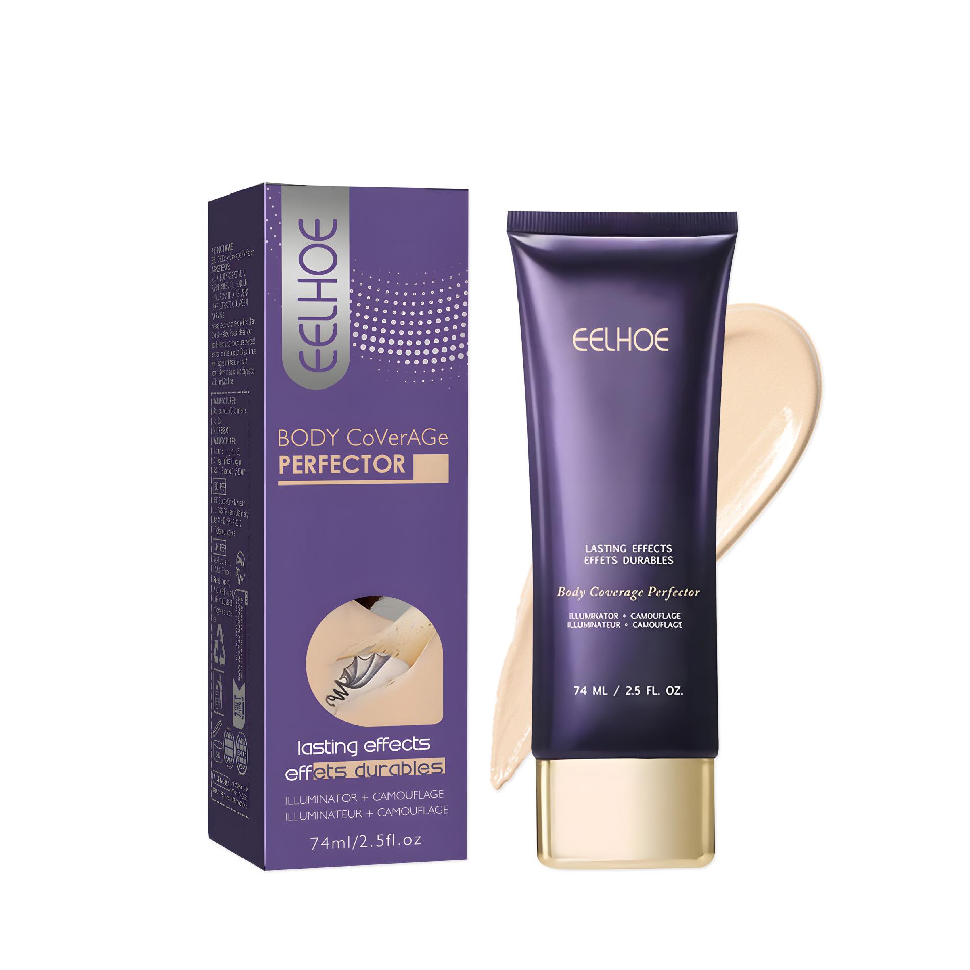 EELHOE body coverage care cream covers skin blemishes evens skin tone long lasting concealer cream for face and body 2