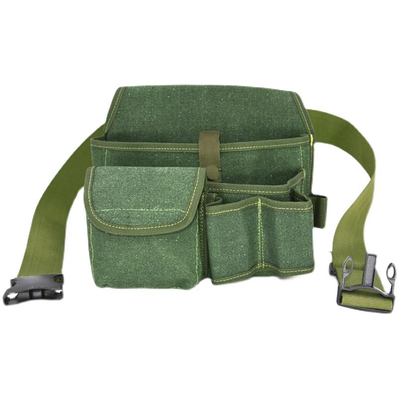 

Потовщений полотняний багатофункціональний поясний баг для інструментів для електриків та теслярів