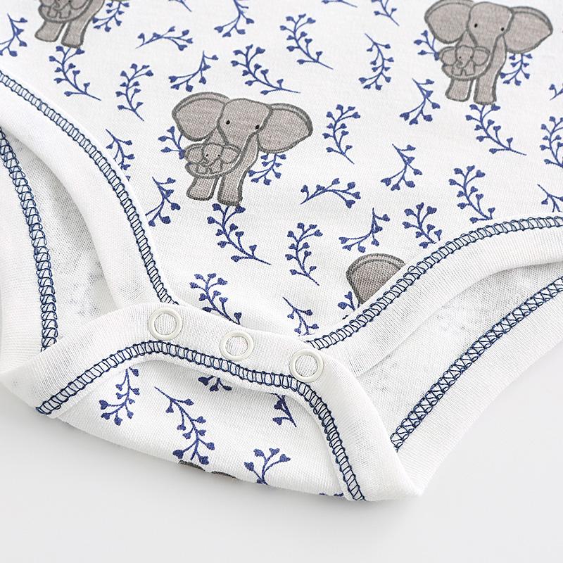 Baby Clothes Short Sleeve Cotton Baby Girl Clothes O-neck Cartoon Infantil Baby Boy Clothes Newborn Toddlers Jumpsuits Pajama Clothing Roupas De Bebe