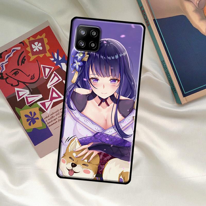 Genshin Impact Raiden Shogun Baal Case For Samsung Galaxy A06 A16 A56 A36 A26 A54 A34 A14 A52 A32 A12 A13 A33 A53 A15 A35 A55