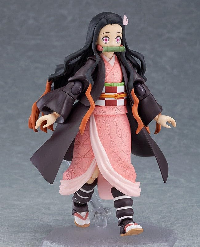 Max Factory Figma Demon Kimetsu No Yaiba Nezuko Kamado Painted Movable Figure Slayer Non-scale ABS&PVC