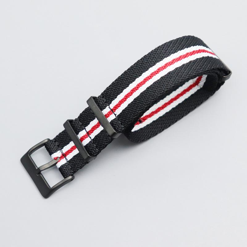 Tudor Rose NATO Nylon Uhrenarmband - 20mm/22mm Nylon-Gewebe Armband
