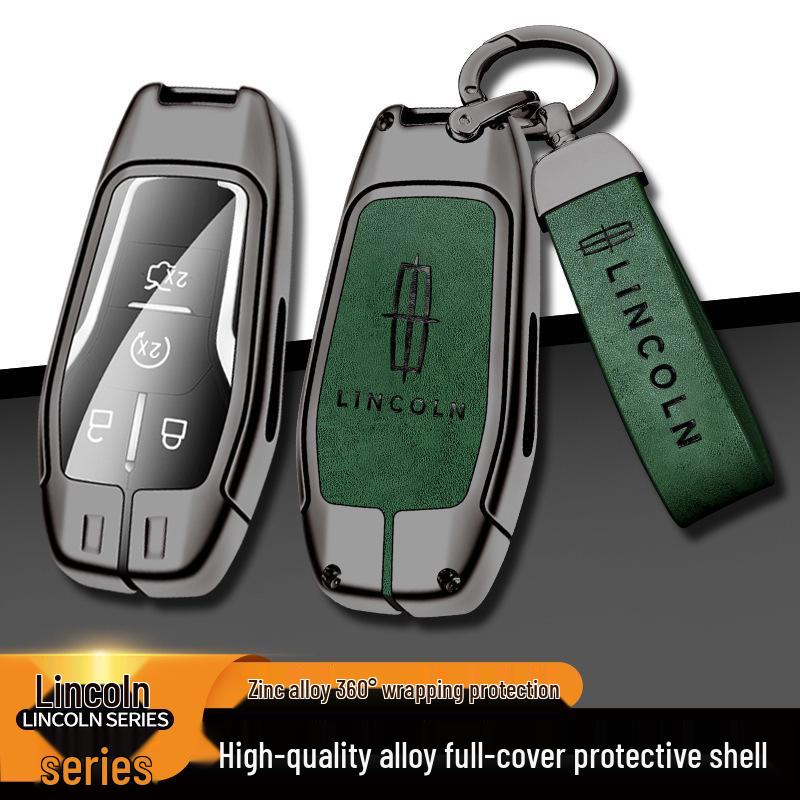 Hochwertiges Metall-Schlüsselschalen für Lincoln MKZ, MKC, MKX (Altes Modell)