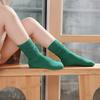 Autumn Winter Children Knee High Long Soft Cotton Socks Kids Solid Candy Color White Folds Stockings for 0-8Y Girls Boy Clothing