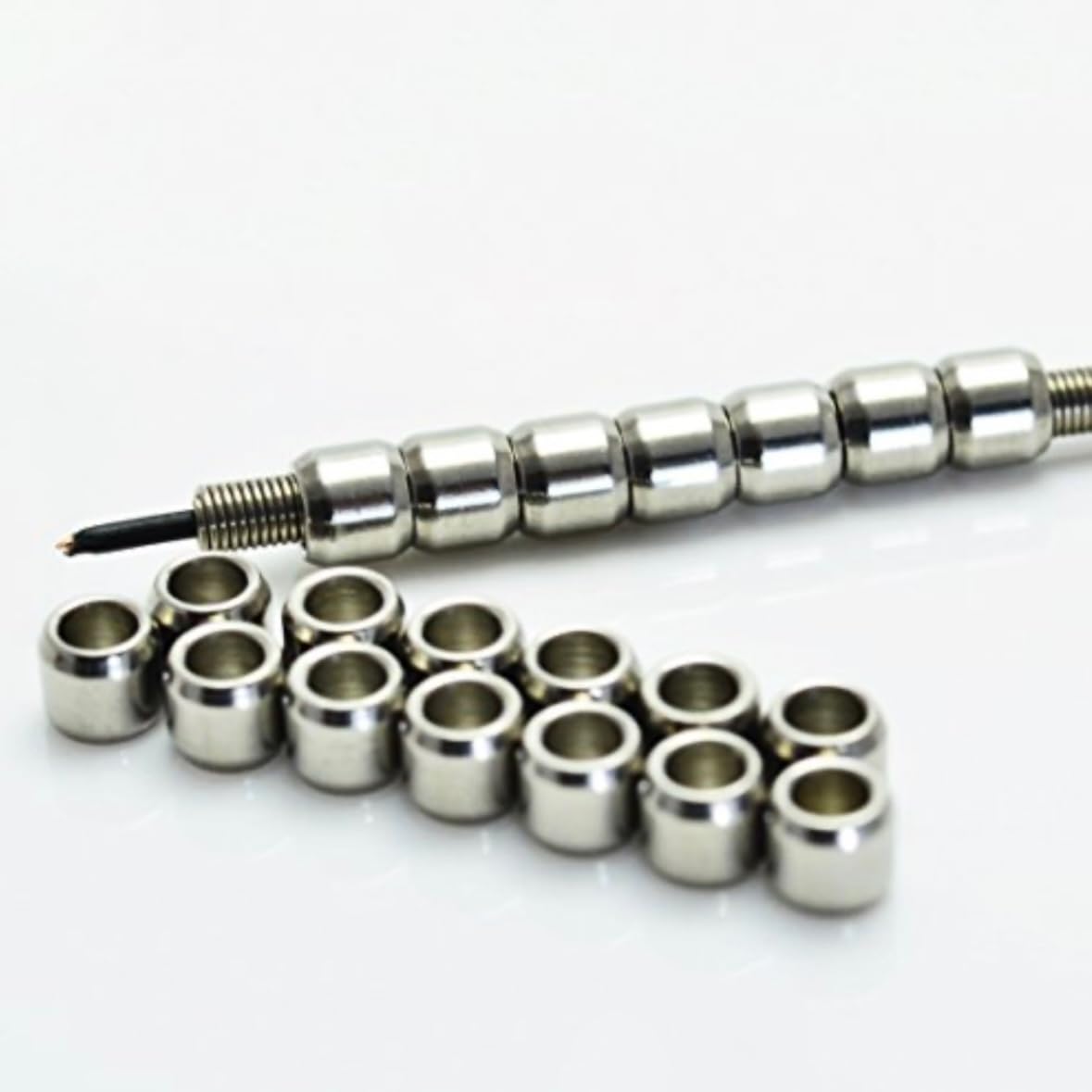 

Gunpla Robot Model Detail Up Metal Pipe Set (L-образная труба, серебристая) [Элемент]