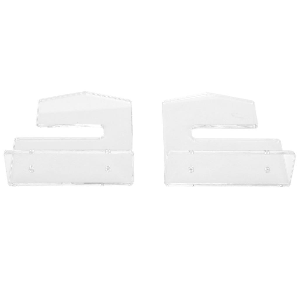 Väggmonteringsskena med skjutplatta Akryl Hållbar Skateboard Vägghängare för Hem