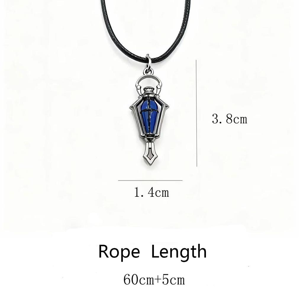 Genshin Impact Lightkeepers Flins Cosplay Pendant Anime Kyryll Chudomirovich Flins Metal Diy Necklace Backpack Gifts  Halloween