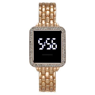 Fashion LED Diamond-encrusted Women's Watch Female Confession Light Touch Screen Display Electronics