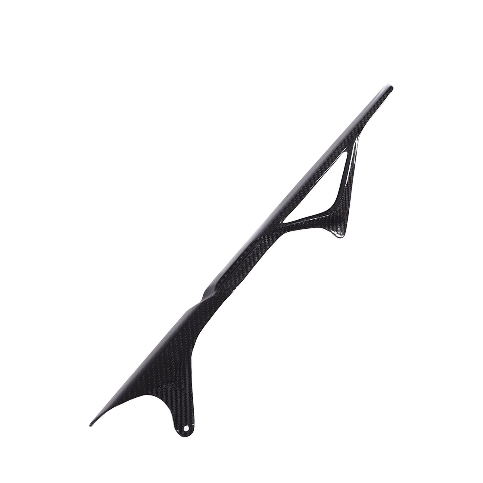 

Motorcycle Chain Guard 3K Carbon Fiber Cover Protector Replacement for MT09 20132016