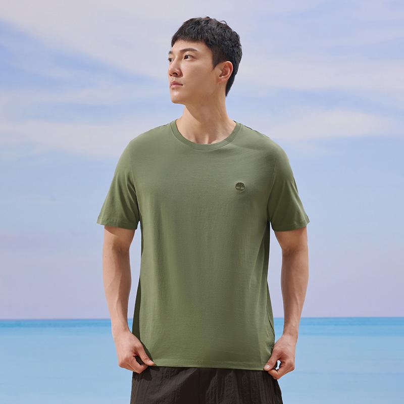 Timberland Comfortable Soft Breathable T-Shirt Men Tops A6DKU-590