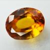 5.65 Ct Flawless CEYLON SAPPHIRE Natural ORANGE Oval Shape CERTIFIED Gemstone