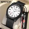 SANDA Unisex Luminous Korean Style Nurse Watch: Lightweight, Thin, Waterproof, Large Dial Quartz Watch for Teens