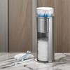 Scatola porta cotton fioc a doppio strato Porta cotton fioc rotondo Dispenser con cuscinetti resistenti Cotton fioc