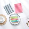 8-Cavity Silicone Crayon Molds Cake Mould DIY Baking Moulds 3D Stick Semi-cylindrical Shaped for Baking Chocolate Mousse