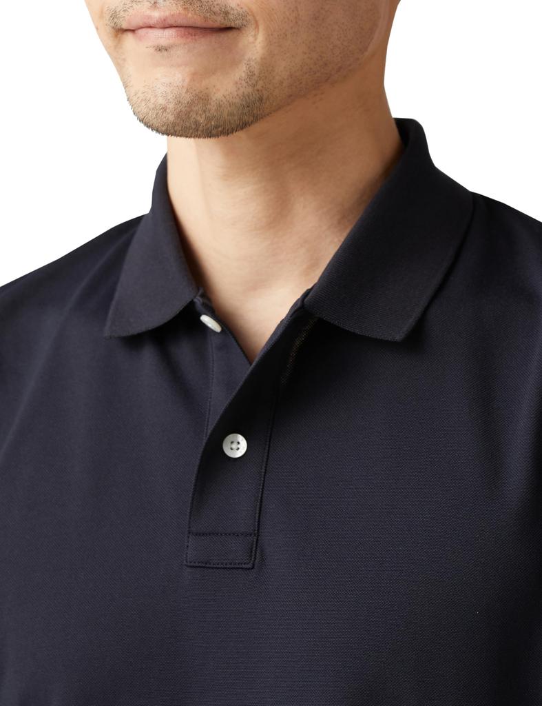 Polo Quick Odor Team Dry L [Helly Hansen] Shirt, Dry, Antibacterial, Resistant, S/S Polo, Fishing, Boating, Business, Black,