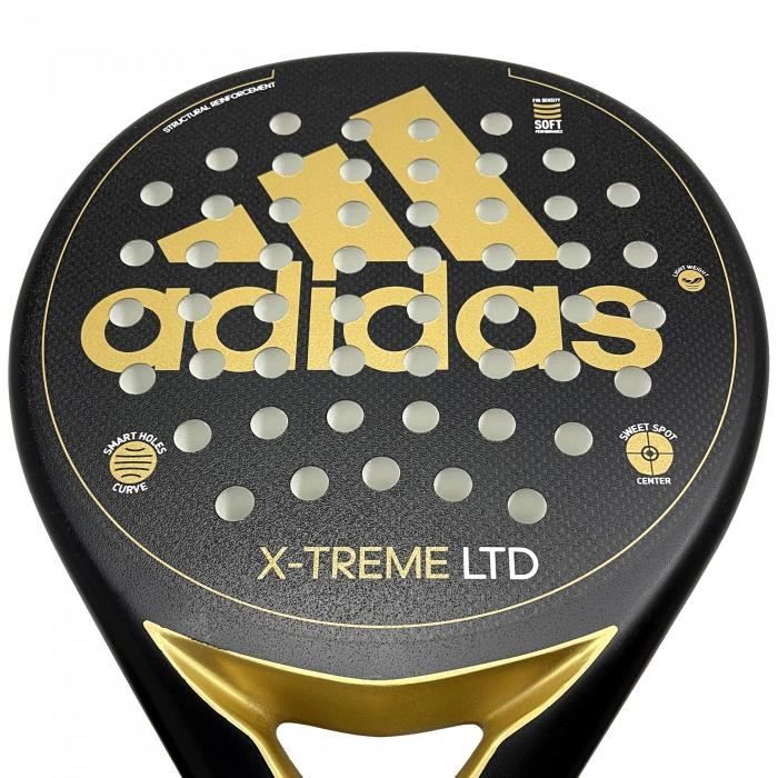 Padelracket - Adidas - X-Treme LTD Svart & Eller - EVA-skum - Smart Holes Curve