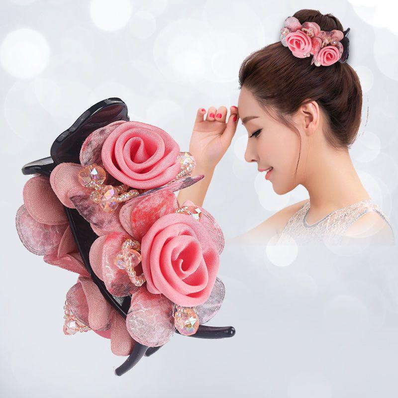 High-End Women's Large Claw Hair Clip for Autumn/Winter - Elegant Shark Clip for Ponytails