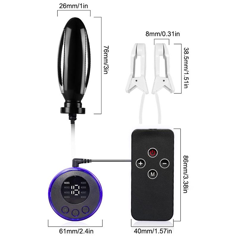 Electric Shock Nipple Clamps Breast Massager Stimulator Toys Bondage Clitoris Labia Clamp Slave Sex Toys Women Adult Games