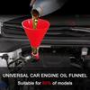 Car Engine Oil Funnel Kit Universal Spillproof Oil Filter Tool Set Adjustable Priming Funnel Filling Oil Charging