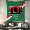 cork city FC Wall Tapestry Aesthetic Wall Hanging Printed Fabric Blanket Decorative Tapestries for Bedroom Living Room Home Decor