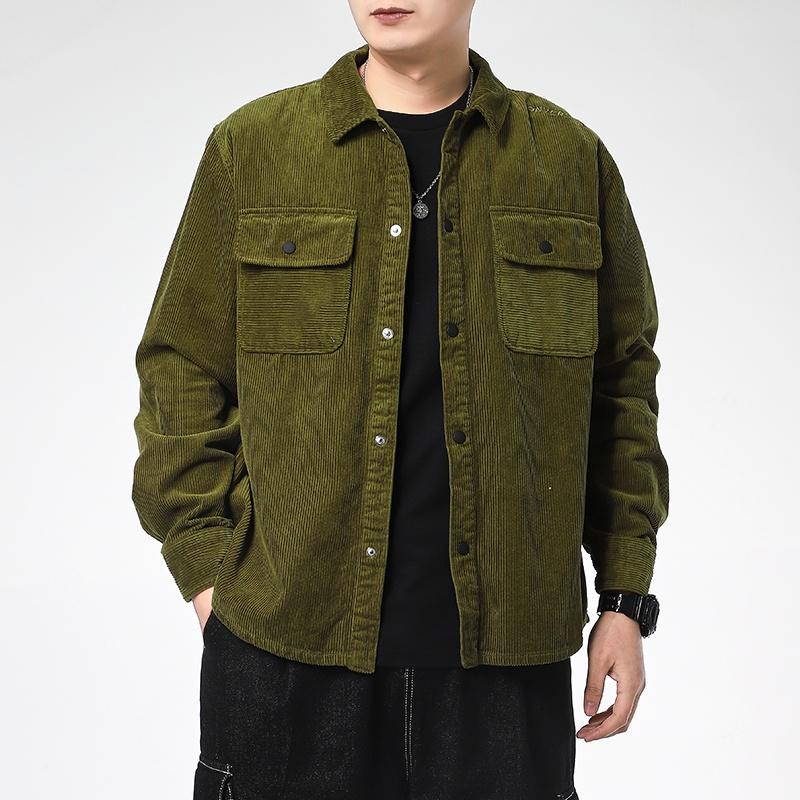 Converse Overhead Shirt Jacket Asia Sizing 'Olive Green' Men's 10019954-A11