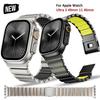 Magnetic Bracelet for Apple Watch Ultra 3 49mm Stainless Steel Rubber Band for Iwatch Series 11 10 46mm 9 8 7 Se 44mm 45mm Strap