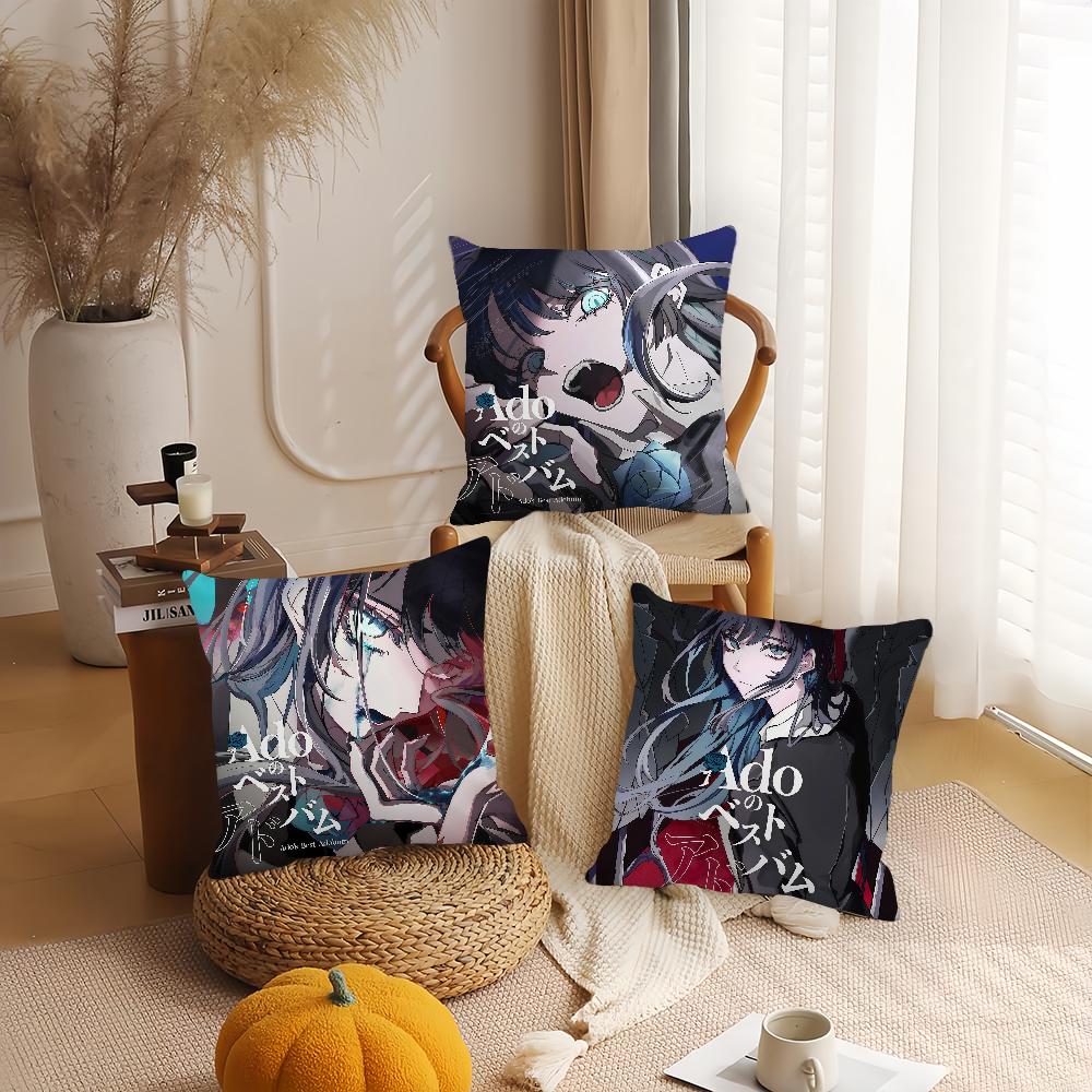Japanese Singer A-Ado Pillow Case Applicable Space For Guest Rooms Interiors Cars Office House Decoration