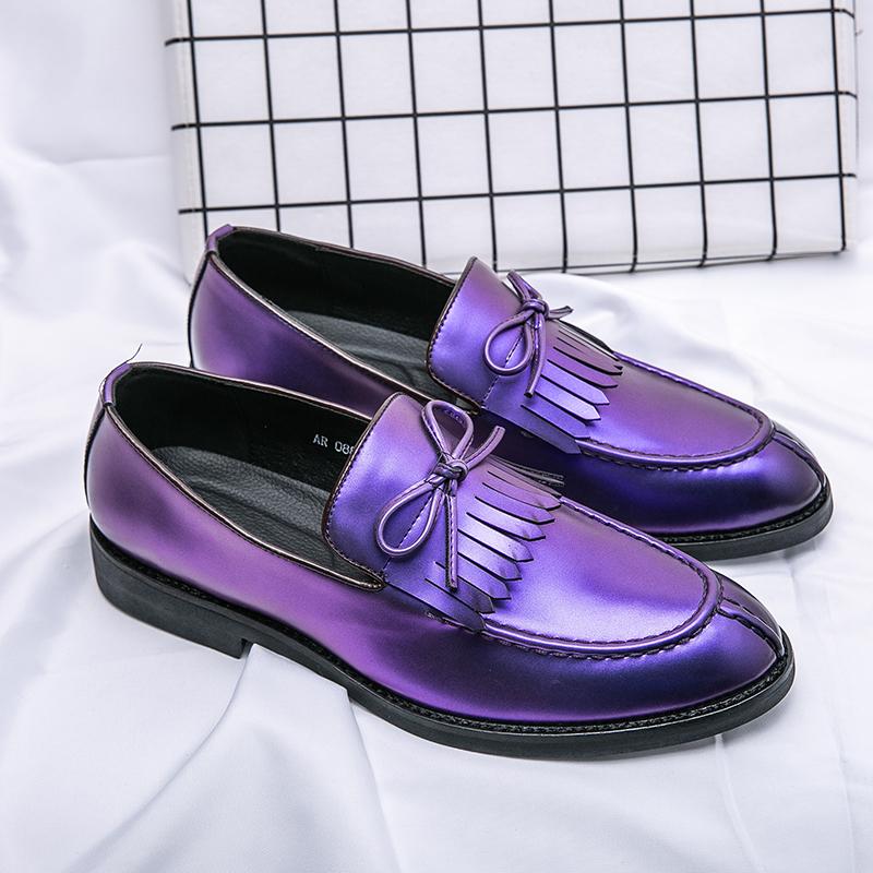 Newest Italian Patent Leather Oxford Mens Shoes for Men Luxury Wedding Pointed Toe Dress Footwear Loafers Flats Plus Size 38-48