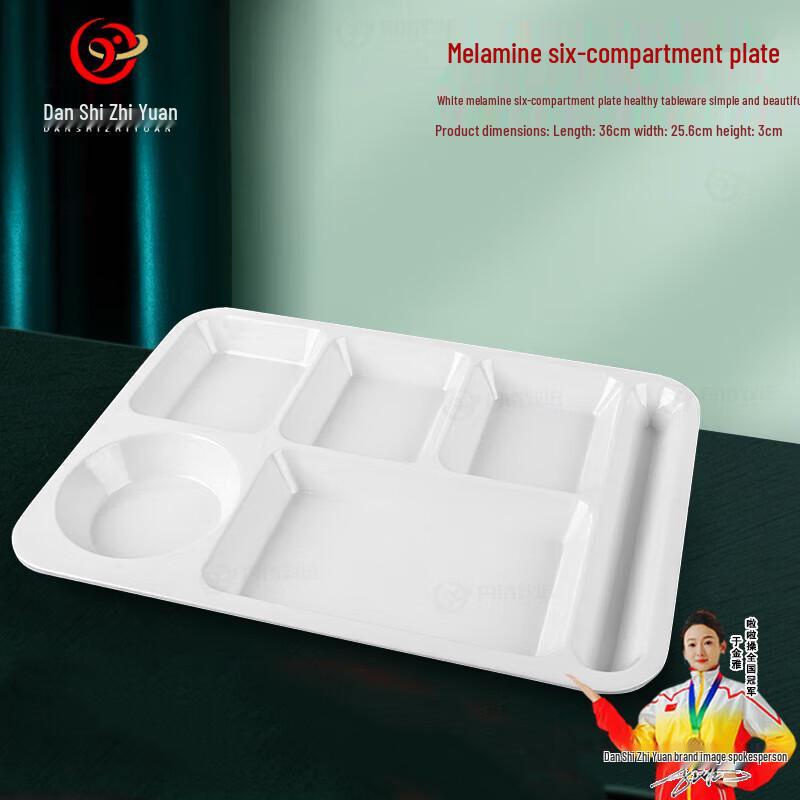 Divided Melamine Lunch Plate