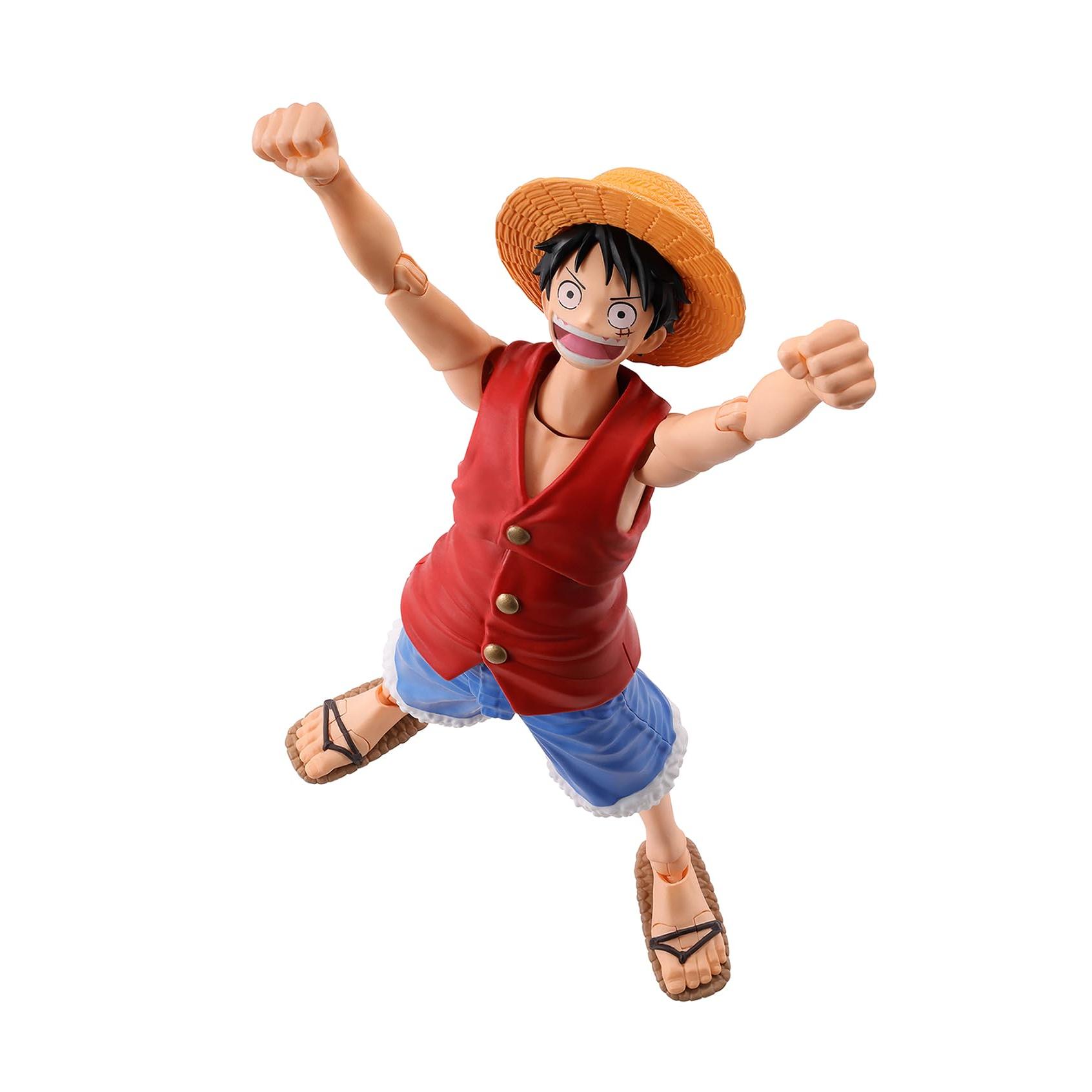 

TAMASHII NATIONS S.H. Figuarts ONE PIECE Monkey D. Luffy - Dawn of Adventure 145mm ABS & PVC Painted Action Figure