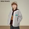 MiniPeace Boys' Faux Fur Winter Jacket