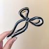 Large Bow Claw Clip Hollow Bow Shark Clip Sweet Bowknot Hair Claw  Girl/Women