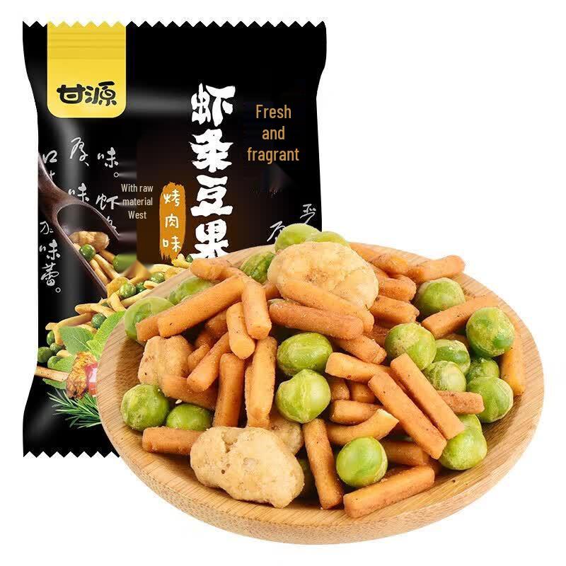 Ganyuan Mixed Nuts & Shrimp Strips Snack Bag