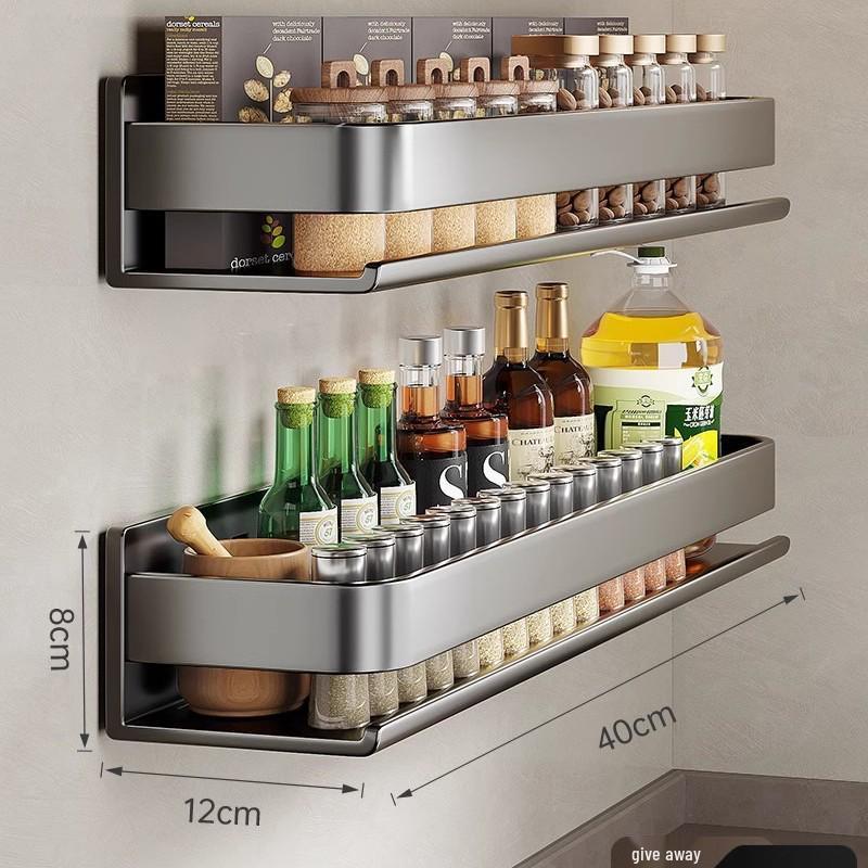 Gao Wenhai Stanzfreies Wand-Gewürzregal - Küchenregale