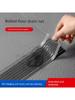 Rectangular Drain Filter Strip, Disposable, Insect-Proof, for Bathroom and Toilet, Hair-Blocking, Roll-Packed Sewer Sticker